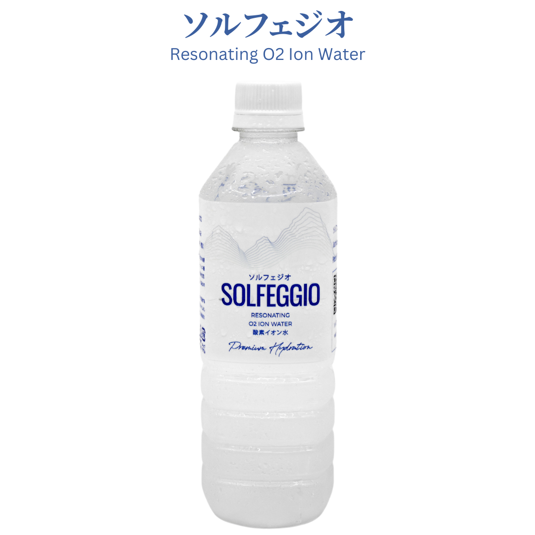 酸素イオン水 500ml x 24本 – Solfeggio