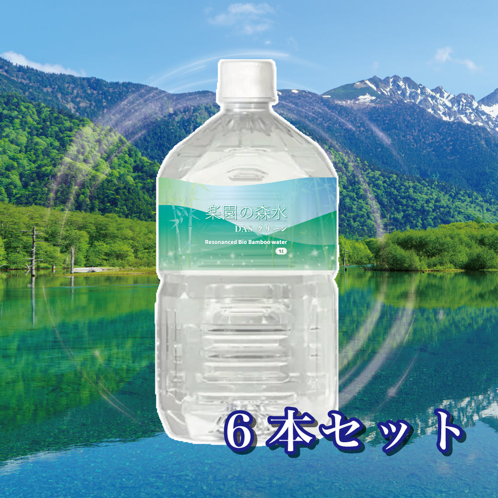 楽園の森水 DASクリーン 1000ml×6本セット